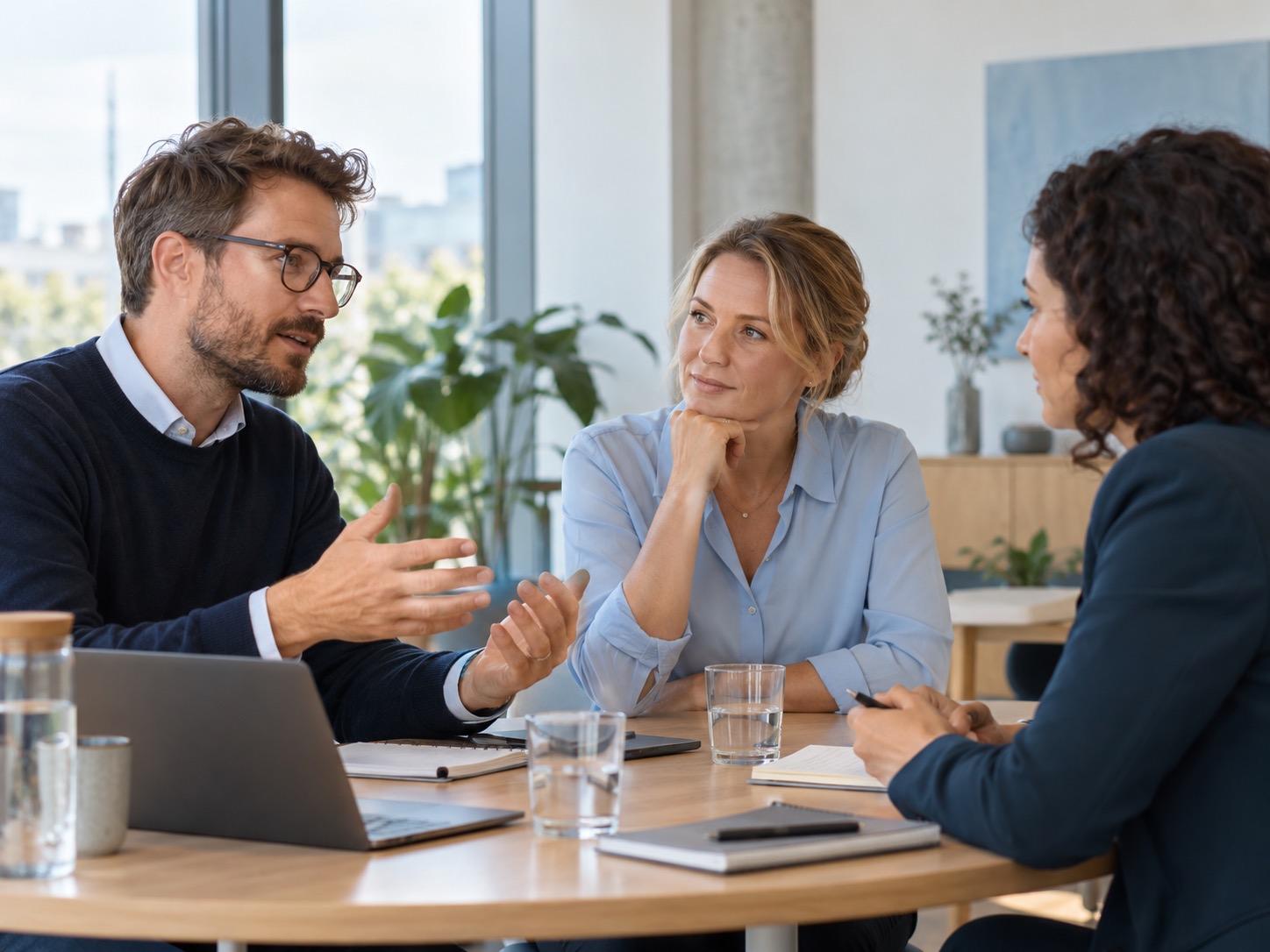 Pers&ouml;nliches F&uuml;hrungsgespr&auml;ch im Team